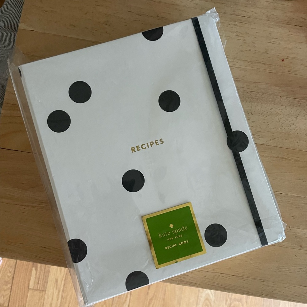 NWT | Kate Spade Recipe Book